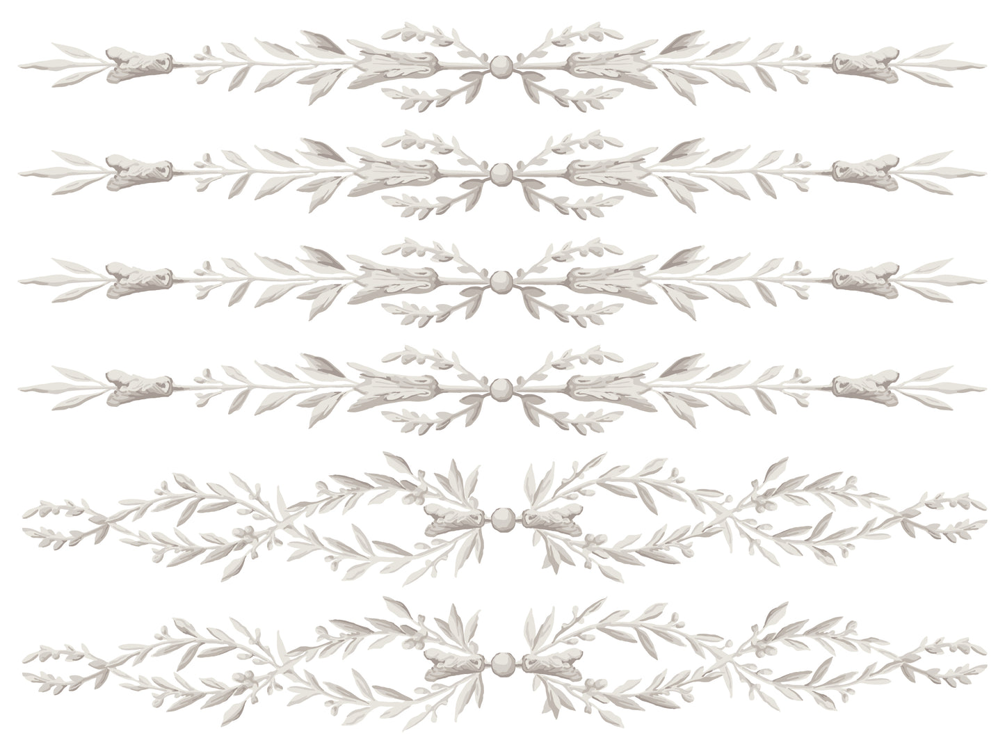 Trompe lХoeil laurel IOD Paint Inlay 12x16 PadЄ