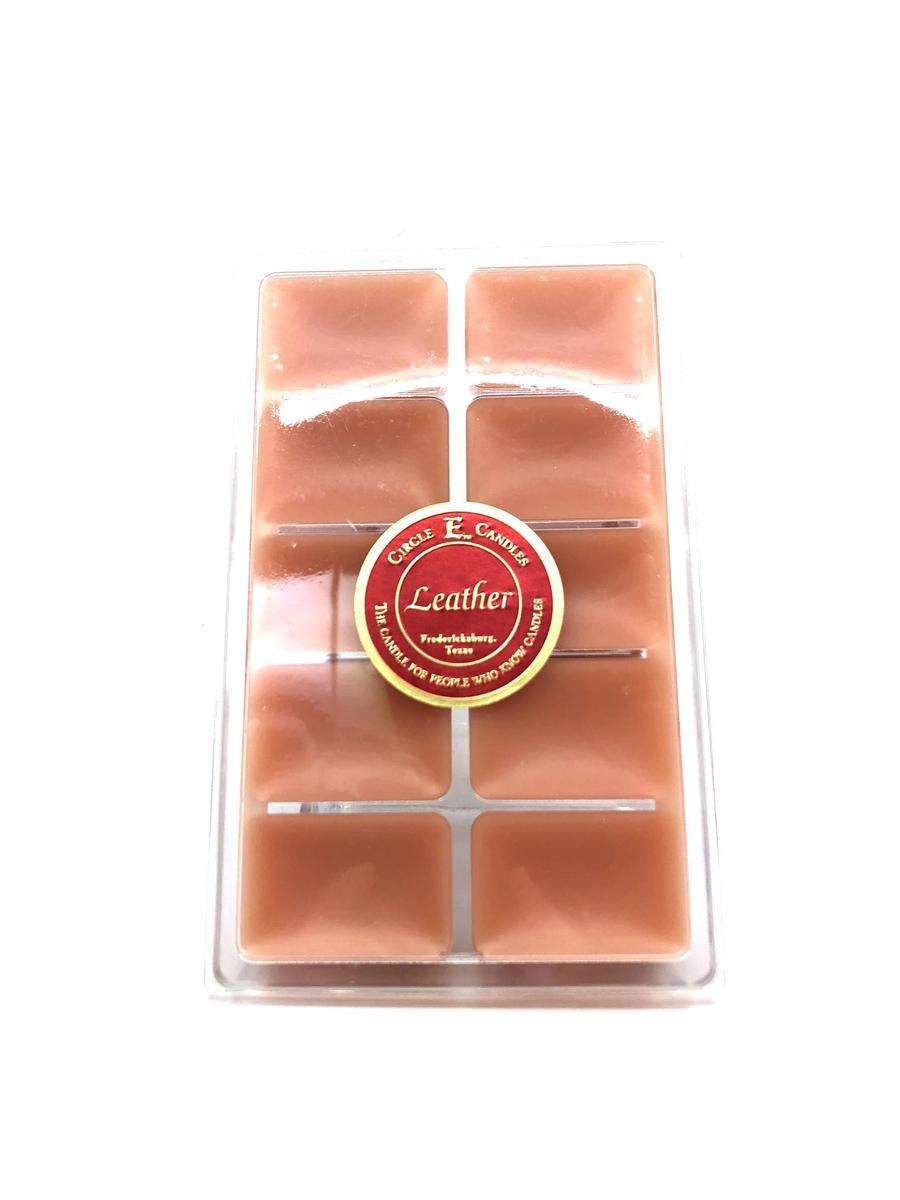 Leather Circle E Candle Candle Tarts