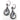 Lever Back w/Crystal Drop Earrings The Mustard Seed Collection, The Seed