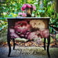 Moody Florals Mint Decoupage Paper