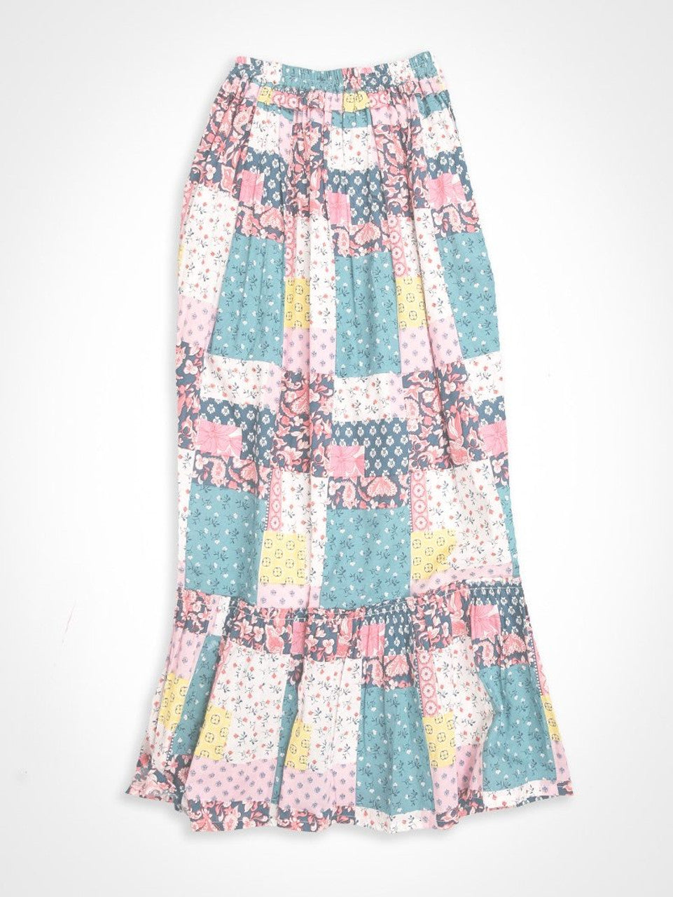 Pink/Blue Ophelia Quilt Skirt