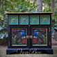 Peacock Mint Decoupage Paper