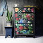 Peacock Mint Decoupage Paper