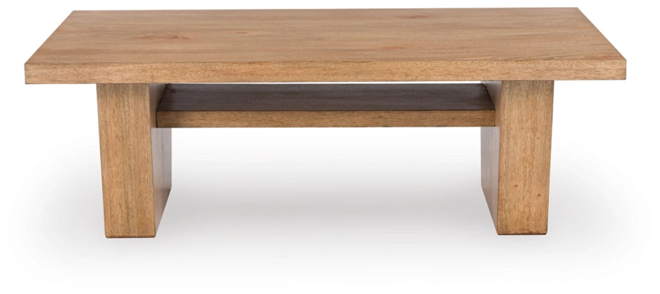 NEW! Mango Wood Rectangular Cocktail/Coffee Table