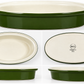 Vintage Hall China No. 71 Forest Green Individual Casserole Dish – Made in USA haven hospice