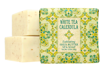 White Tea Calendula— 10oz Square Soap