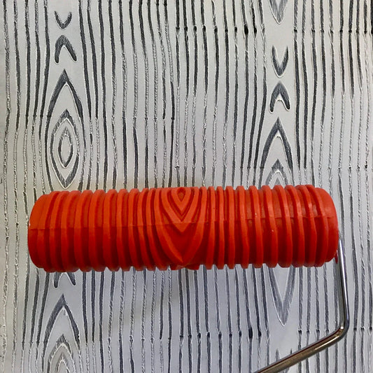 Decorative Art Roller Wood Grain