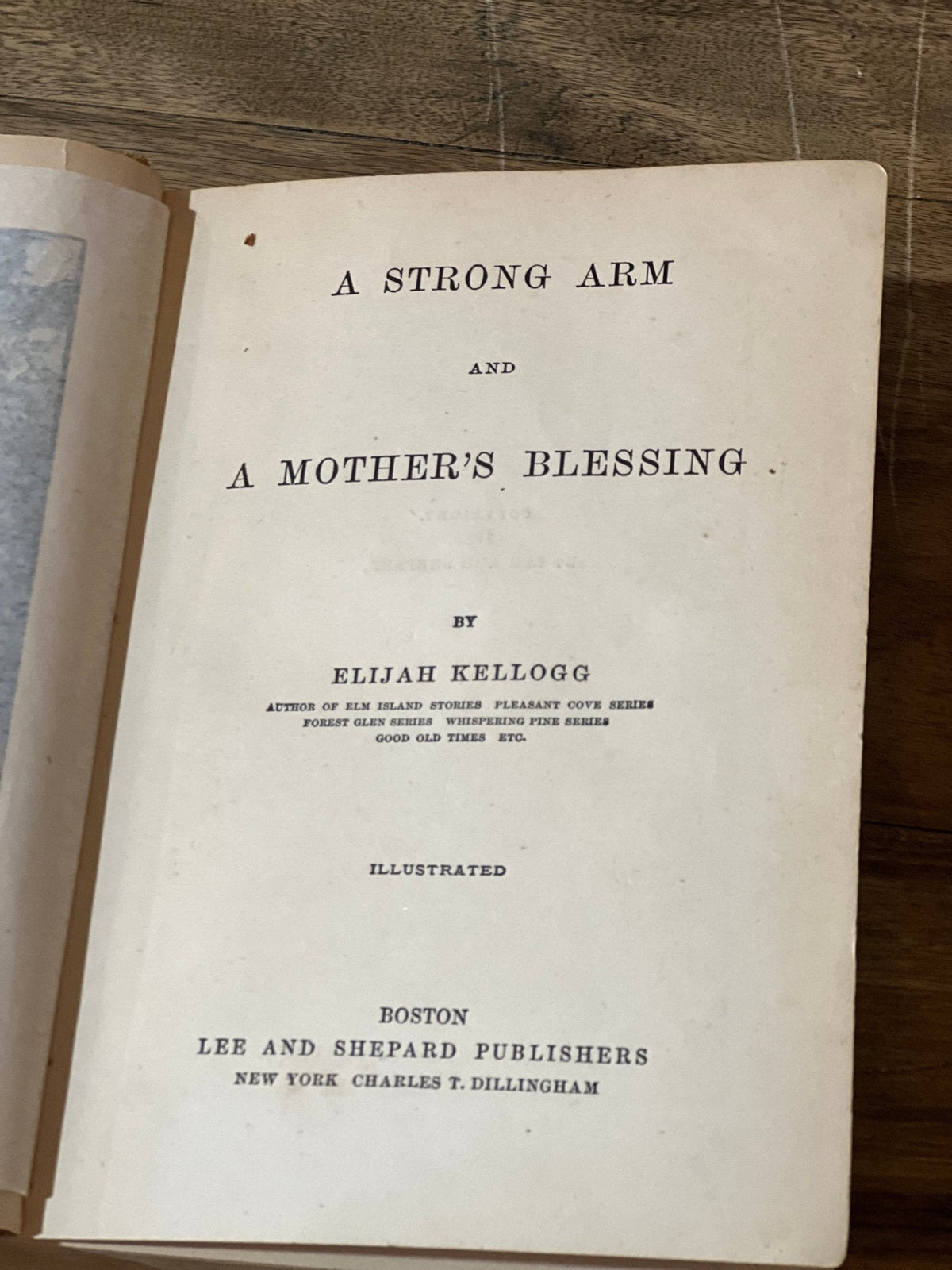 A Strong Arm & A Mother's Blessing - 1880 