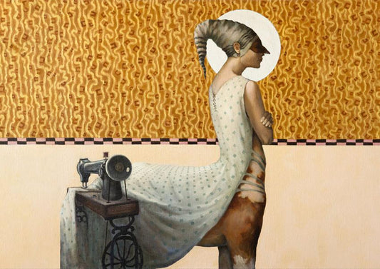 A1 Centaur Mint Decoupage Paper - The Mustard Seed Collection, The Seed