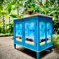 A1 Coastal Blue Mint Decoupage Paper