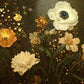 A1 Flowers Horizontal Mint Decoupage Paper