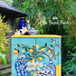 A1 Ginger Jars Mint Decoupage Paper - The Mustard Seed Collection, The Seed