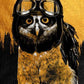 A1 Owl **NEW RELEASE** Mint Decoupage Paper