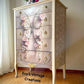 A1 Pink Butterfly Mint Decoupage Paper - The Mustard Seed Collection, The Seed