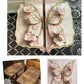 A1 Pink Butterfly Mint Decoupage Paper - The Mustard Seed Collection, The Seed