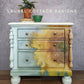 A1 Sunflower Mint Decoupage Paper