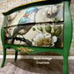 A1 Sweet Bird in Blue Mint Decoupage Paper - The Mustard Seed Collection, The Seed