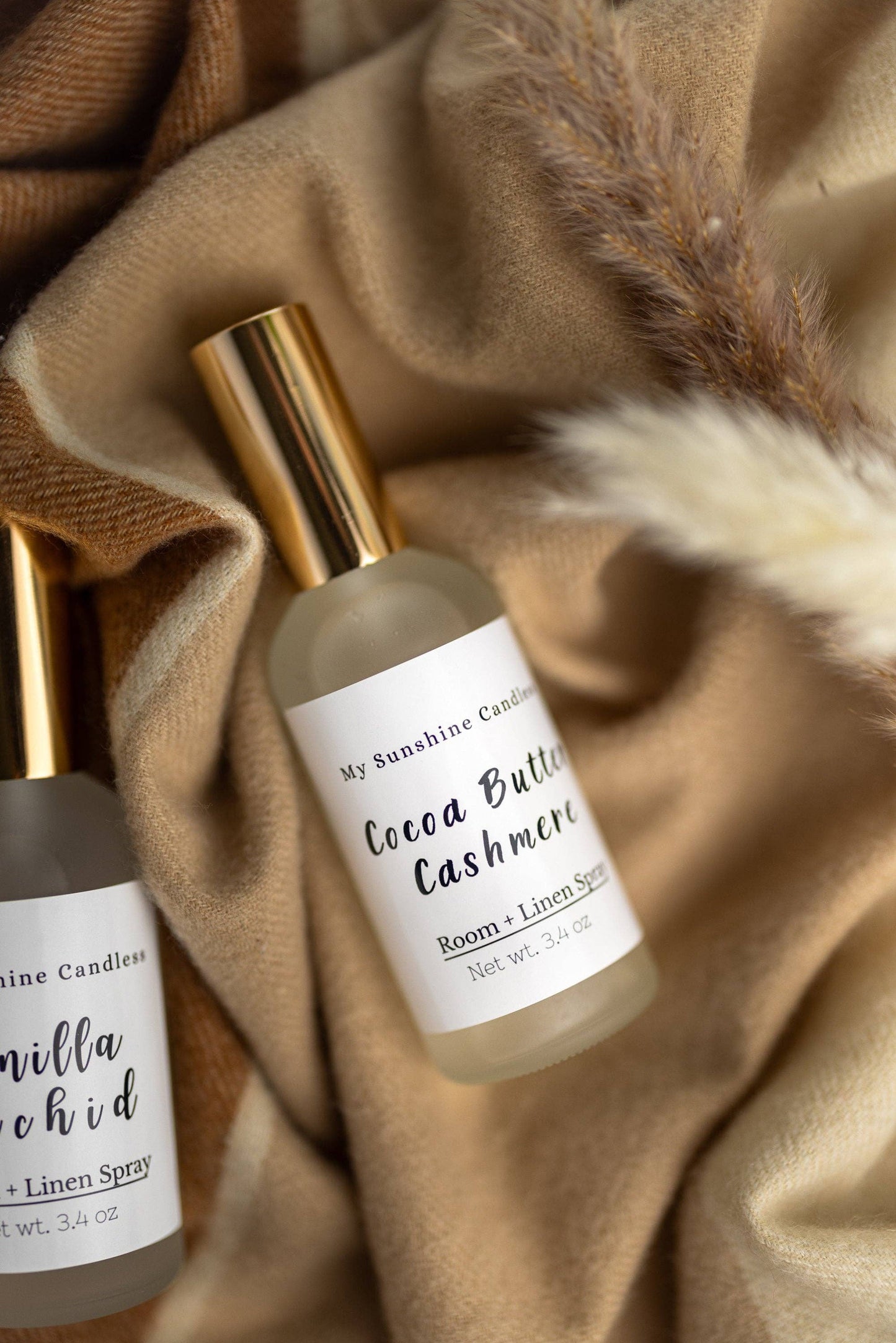Room & Linen Spray/Variety of Scents/Fabric Spray/Room Freshener/Car Freshener/Bathroom Spray/Pillow Spray: Golden / Fresh Linen