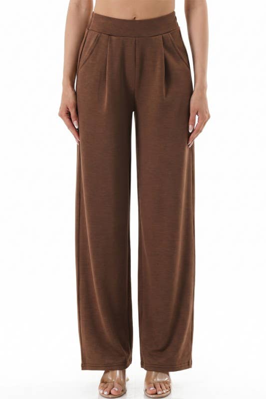 Air Scuba Oversized Pants: Black MIO WHOLESALE