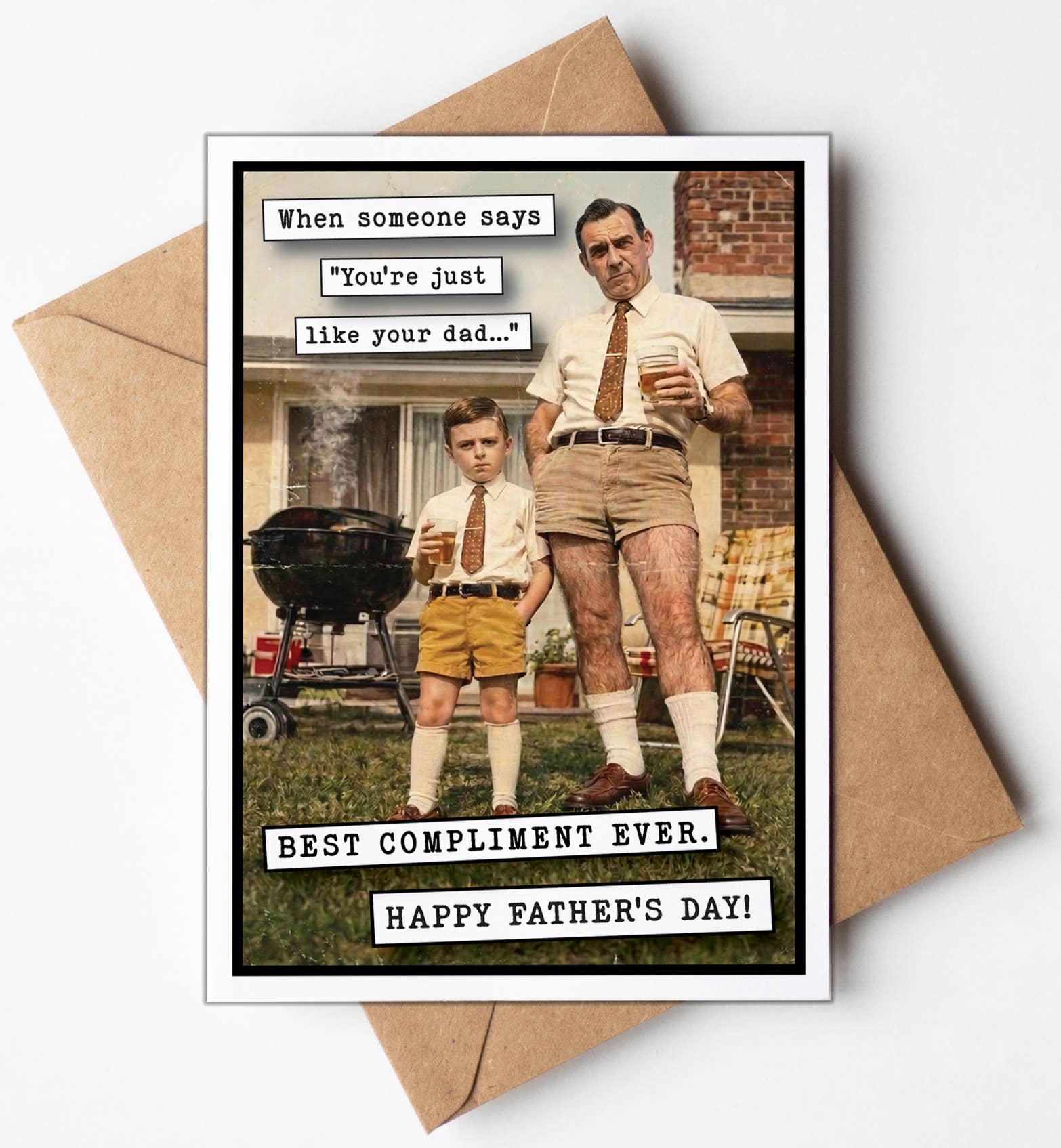 Fathers Day Card: Best Compliment Ever