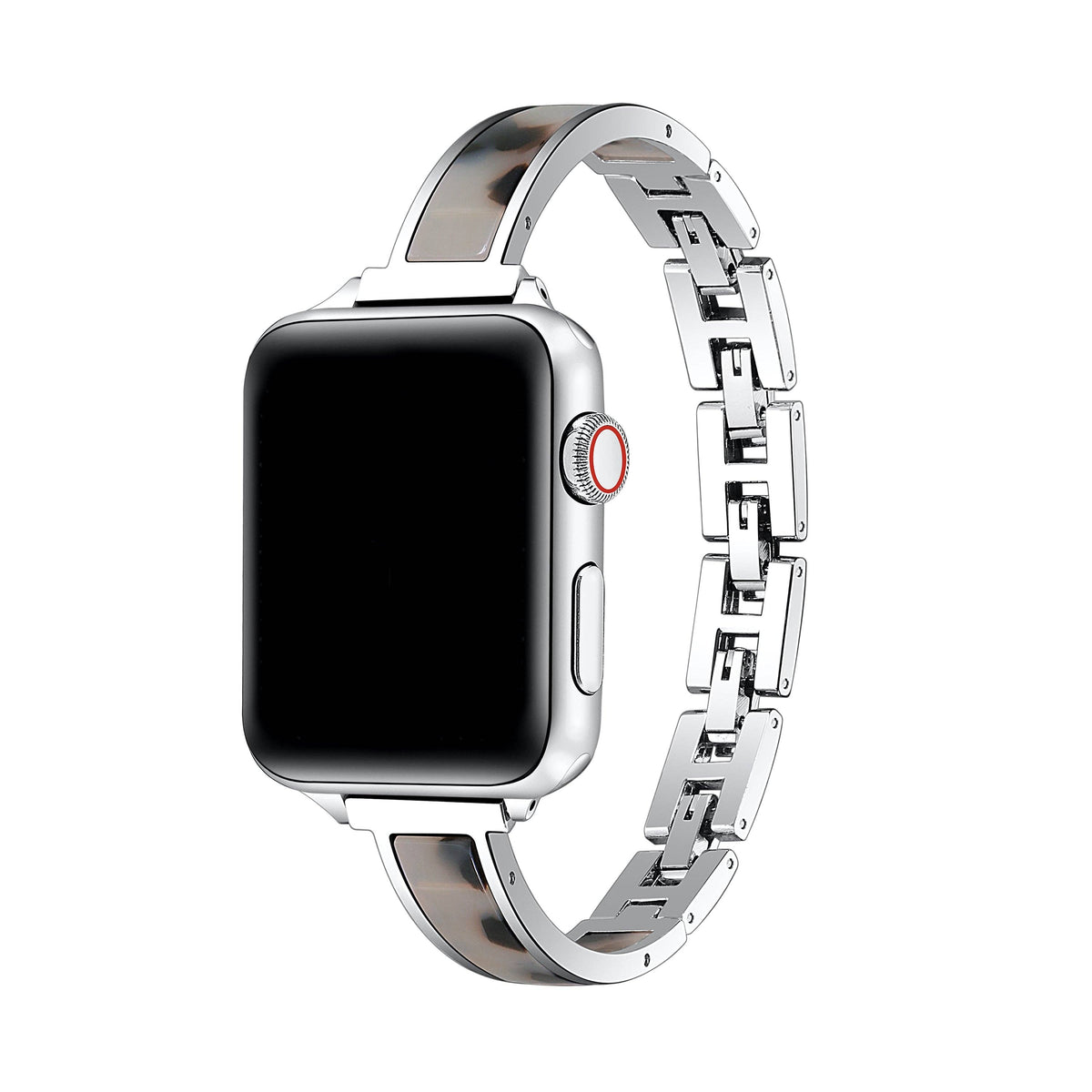 Addison Tortoise Metal Band For Apple Watch: Tortoise / Fits All Models Posh Tech