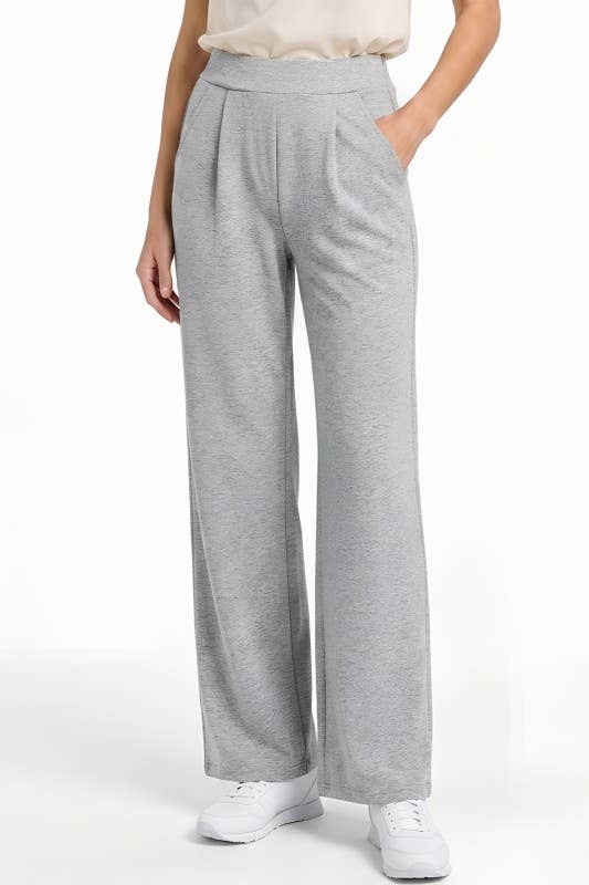 Air Scuba Oversized Pants: Heather Grey MIO WHOLESALE