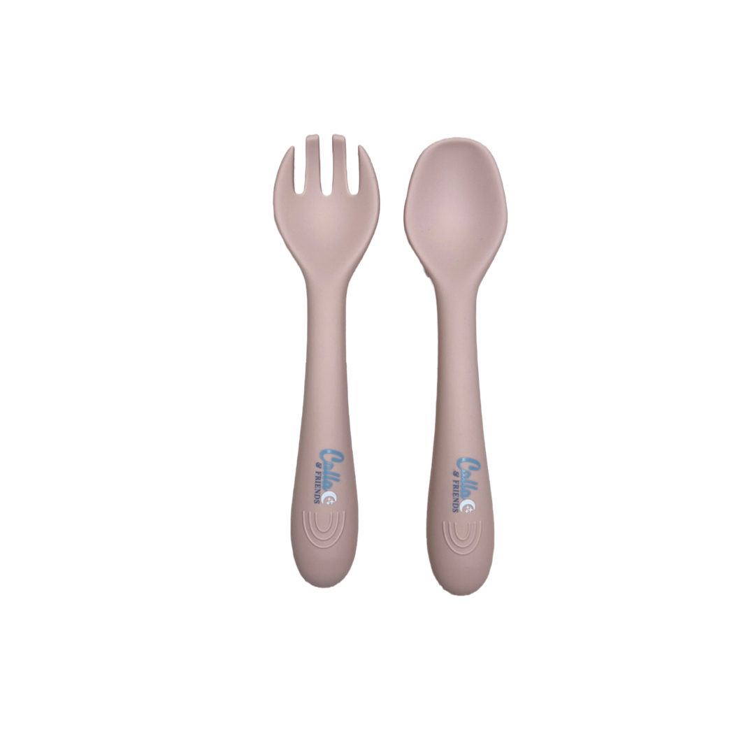 My First Silicone Utensils: Fawn