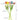 27" Artificial 3-D printed Soft Touch Parrot Tulip: Rustic Blue Angel Isabella