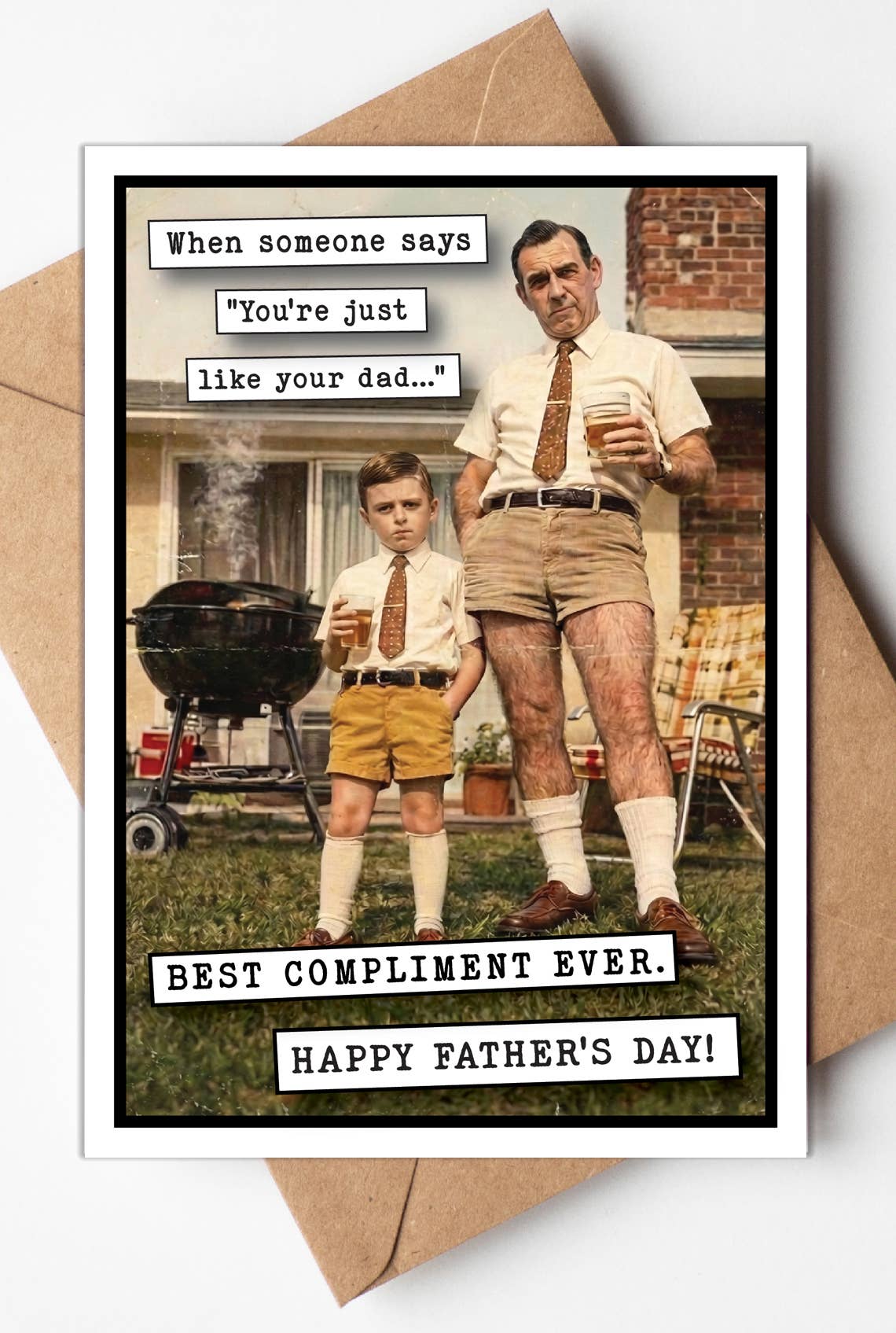 Fathers Day Card: Best Compliment Ever