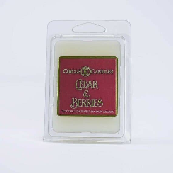 Cedar & Berries: Jar Candle 14oz Circle E Candles