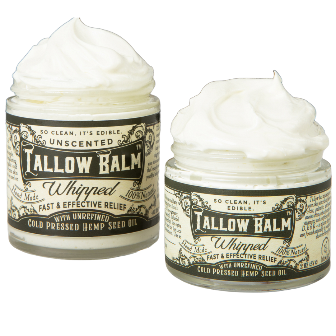 Tallow Balm - Whipped: 4 oz Roots And Leaves