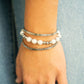 18K Gold PVD Enjoy the Journey Engraved Bangle Bracelet: Gold WJW