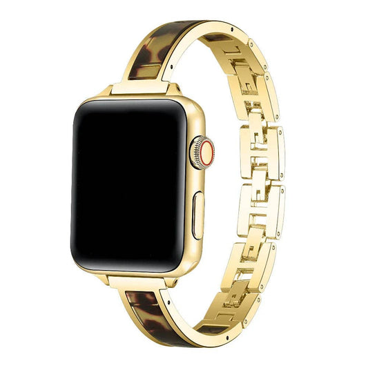Addison Tortoise Metal Band For Apple Watch: Tortoise / Fits All Models Posh Tech