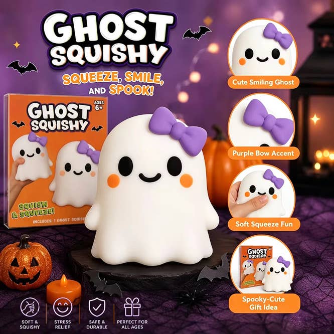 Adorable Ghost Squishies! Barefoot Beauties