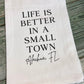 Alachua Small Town - Cotton Tea Towel