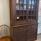 Amazing Antique Pine Cupboard w/Multi Pane Window Doors