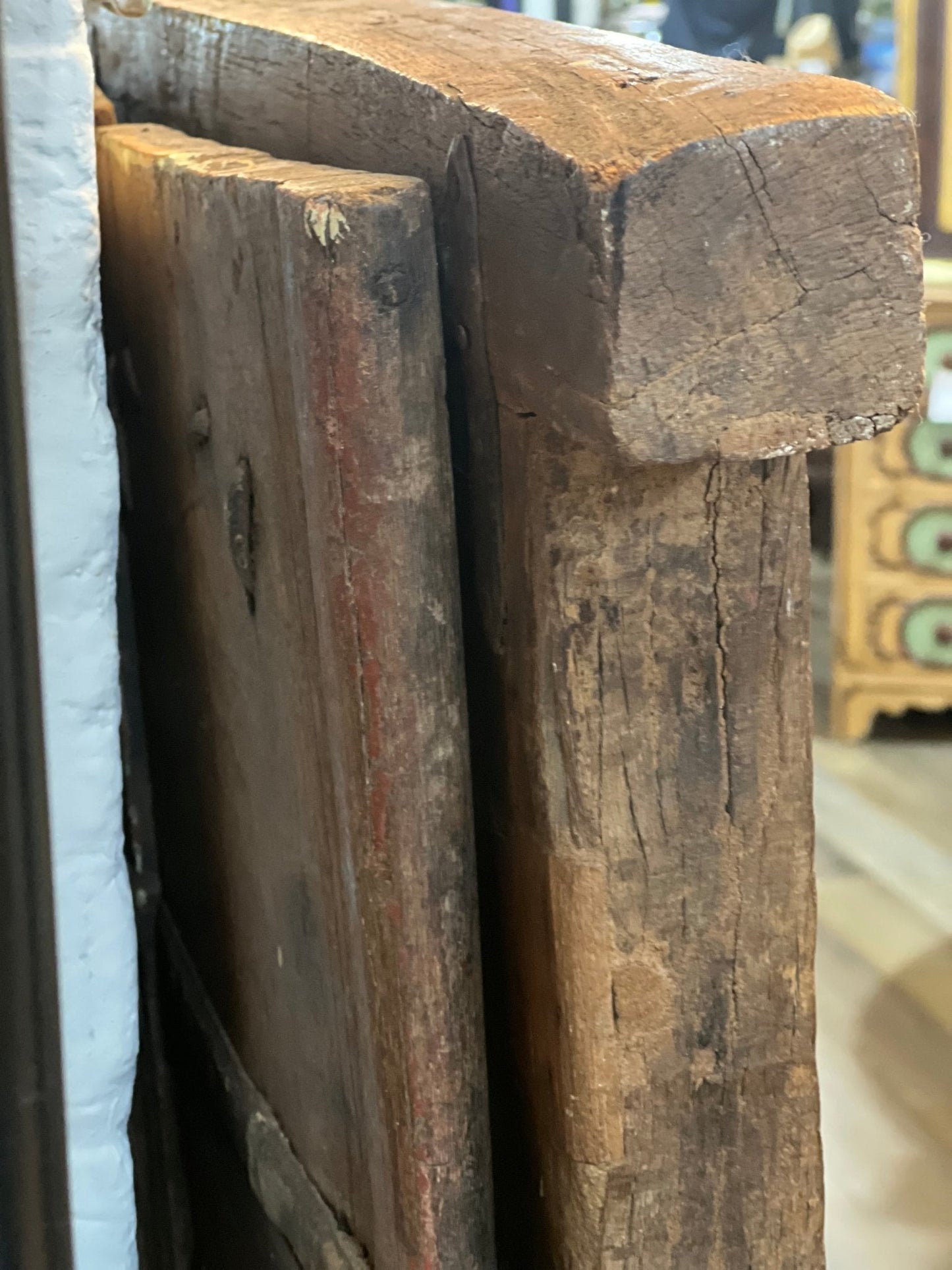Antique 1700s Spanish Shutters and Frame
