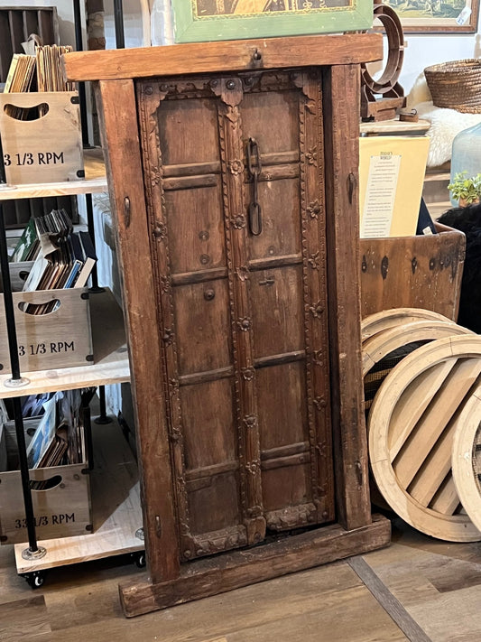 Antique 1700s Spanish Shutters and Frame - The Mustard Seed Collection, The Seed