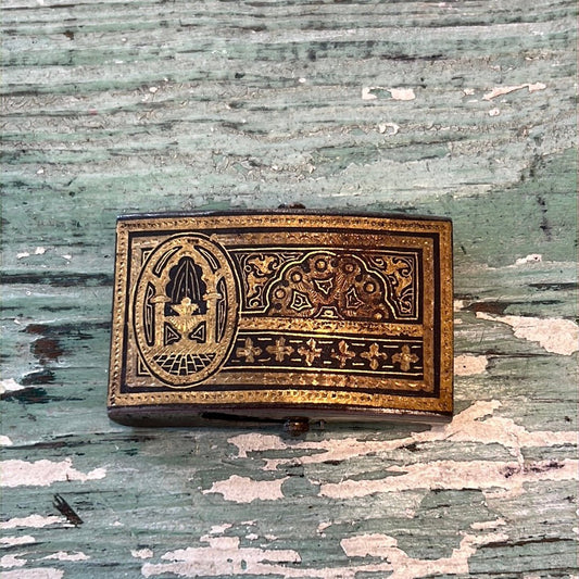 Antique 1913 Schletter Gustav Adolf Commemorative Toledo-Style Belt Buckle - The Mustard Seed Collection, The Seed