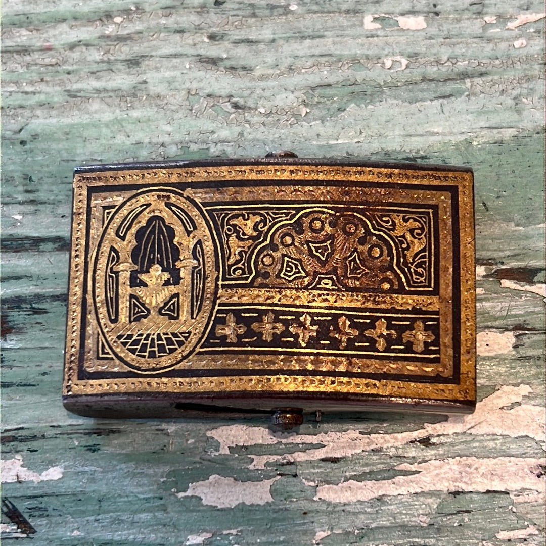 Antique 1913 Schletter Gustav Adolf Commemorative Toledo-Style Belt Buckle - The Mustard Seed Collection, The Seed