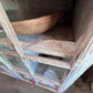 Antique 2 Door Window Chippy Cupboard