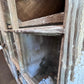 Antique 2 Door Window Chippy Cupboard