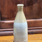 Antique 8.5" Grosvenor Glasgow Stoneware Ginger Beer Bottle - The Mustard Seed Collection, The Seed