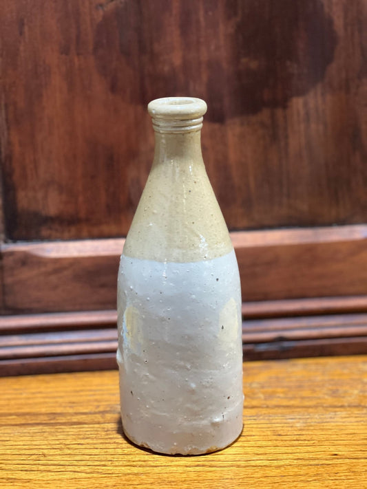 Antique 8.5" Grosvenor Glasgow Stoneware Ginger Beer Bottle - The Mustard Seed Collection, The Seed