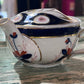 Antique Baby Invalid Feeder Cup Floral Porcelain