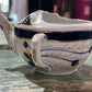 Antique Baby Invalid Feeder Cup Floral Porcelain