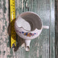 Antique Baby Invalid Feeder Cup Floral Porcelain England
