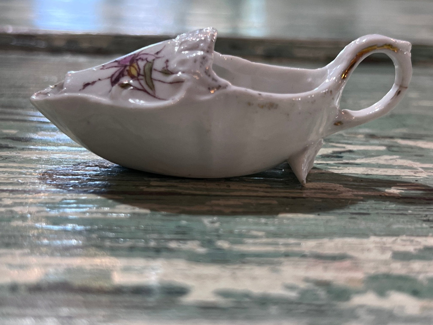 Antique Baby Invalid Feeder Cup Ironstone