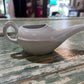 Antique Baby Invalid Feeder Cup Ironstone Embellished Rim
