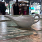 Antique Baby Invalid Feeder Cup Ironstone Embellished Rim